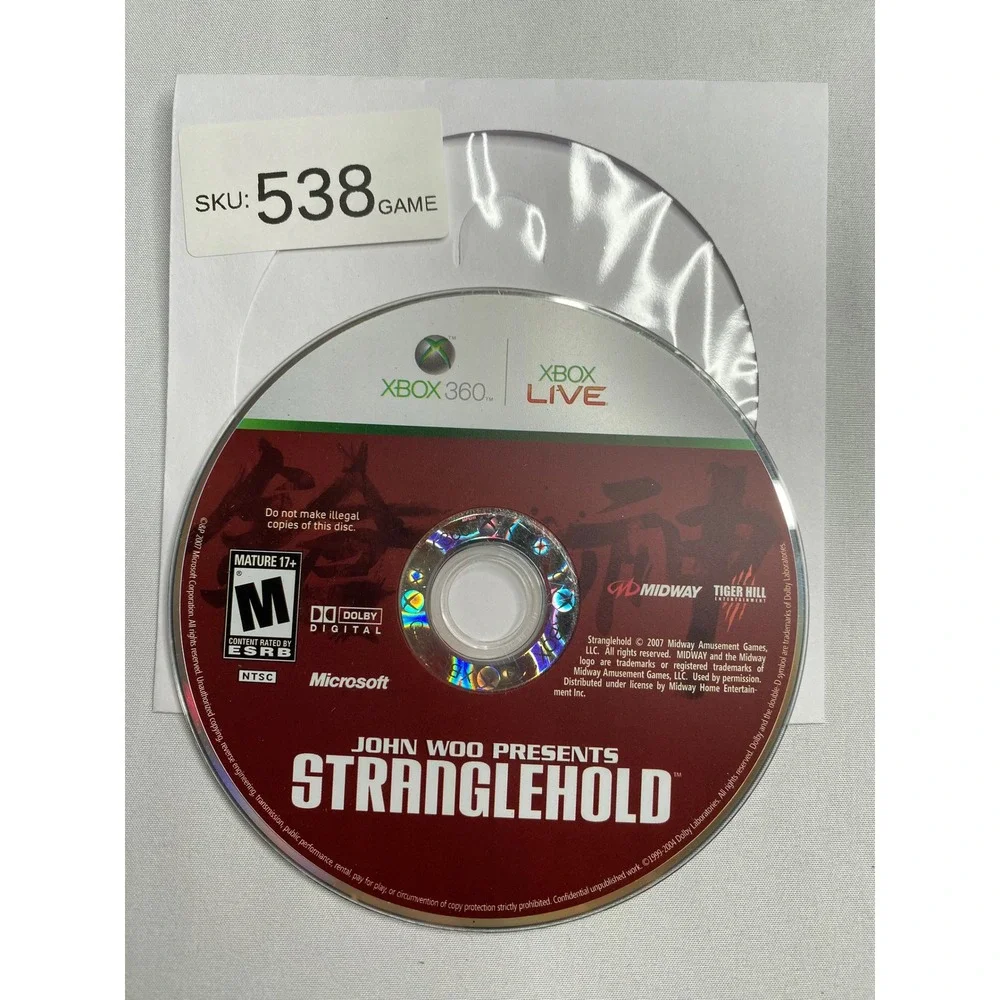 John Woo Presents Stranglehold Xbox 360